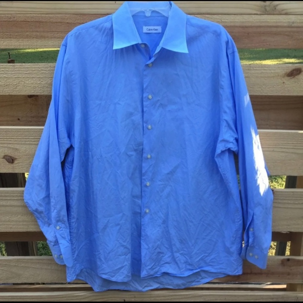 Men’s Calvin Klein Button Up Dress Shirt